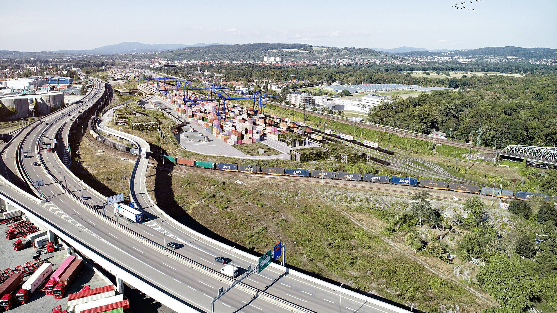 Neue Hürde für das Terminal Gateway Basel Nord - DVZ