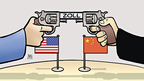 Kalter Krieg Karikatur Ost West Konflikt Der neue Ost-West-Konflikt - DVZ