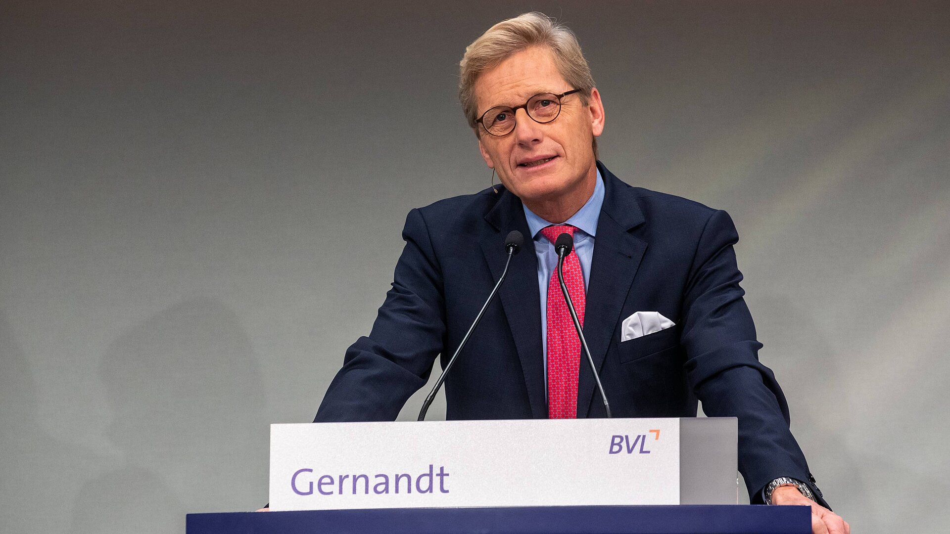 Karl Gernandt auf dem Deutschen Logistik-Kongress - DVZ
