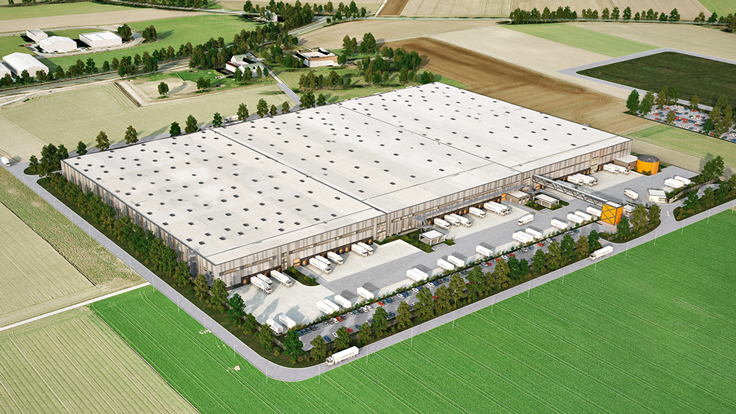 Die meisten neuen Logistikimmobilien entstanden 2012 im Rhein-Main-Gebiet.