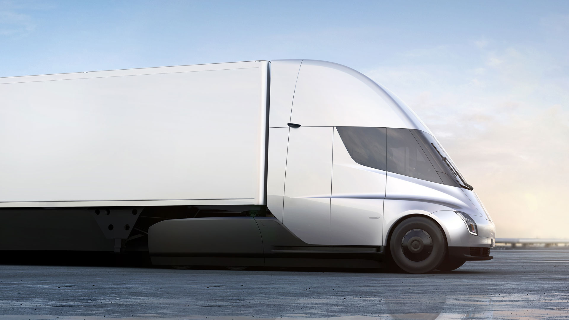 Objekt der Begierde: Der Tesla Semi. (Foto: Tesla)