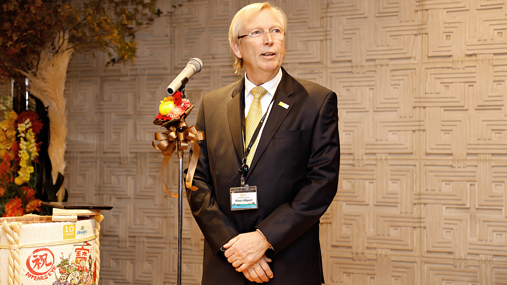 Klaus Hilpert verabschiedet DVZ