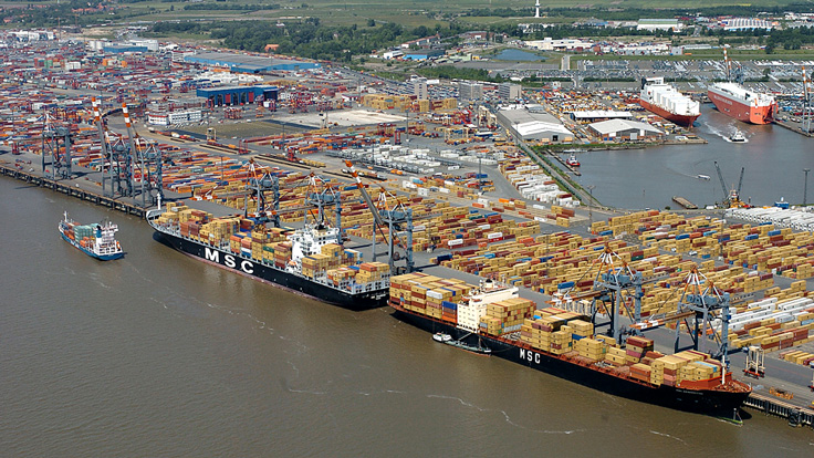 Bremerhaven Containerterminal