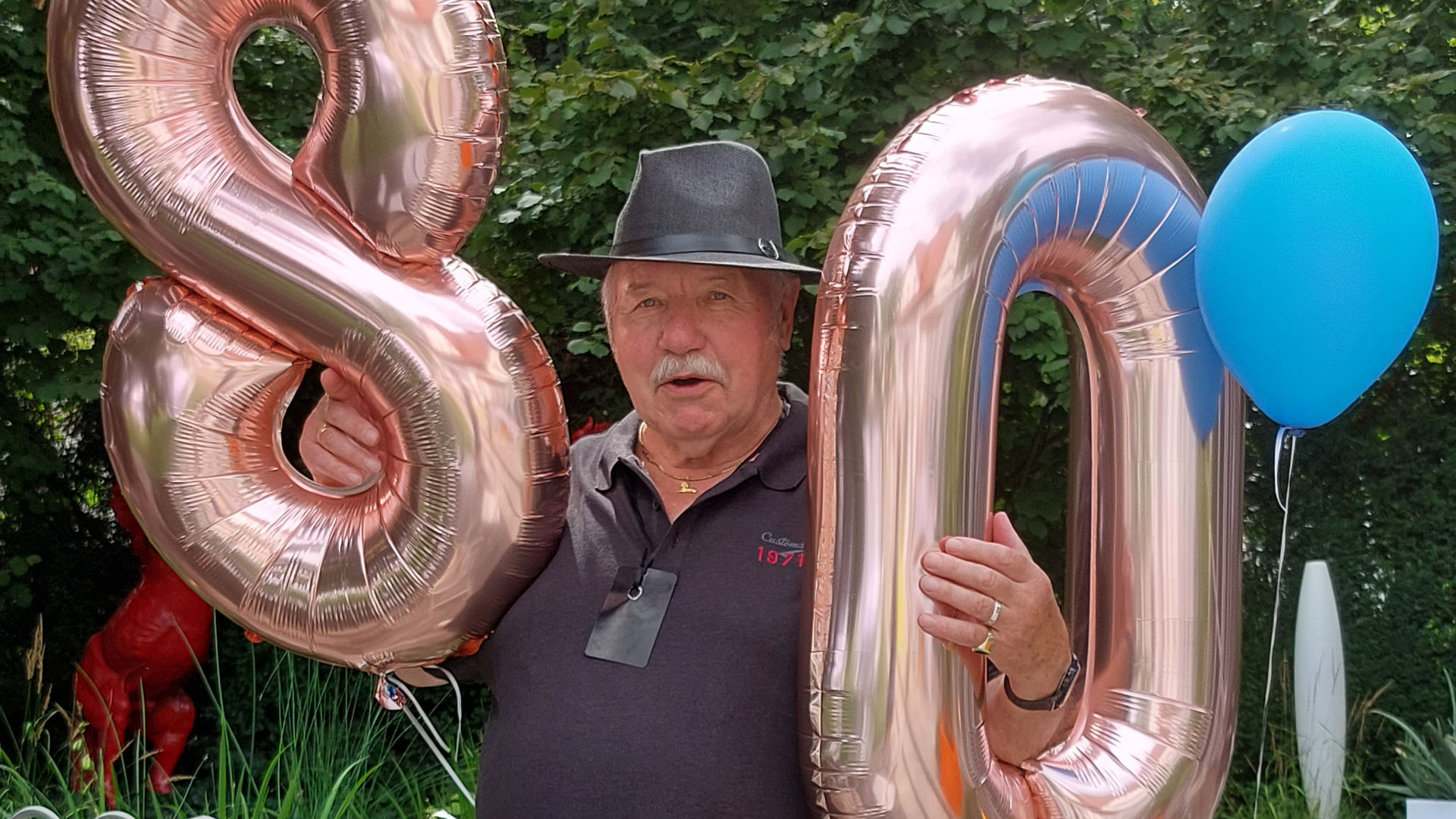 Klaus Ridder ist 80 Jahre alt DVZ