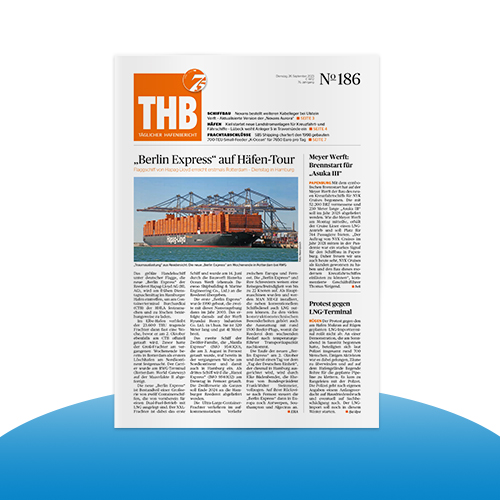 Printausgabe THB Täglicher Hafenbericht
