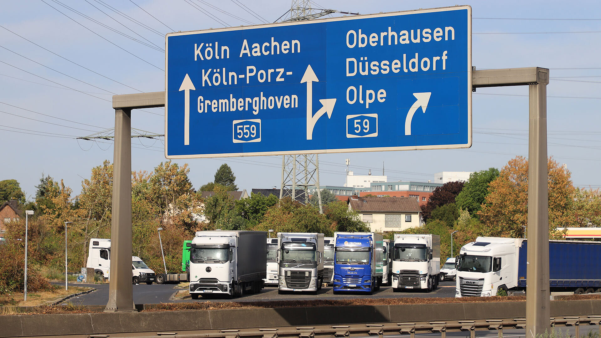 Sonntagsfahrverbot für Lkw in Nordrhein-Westfalen ausgesetzt